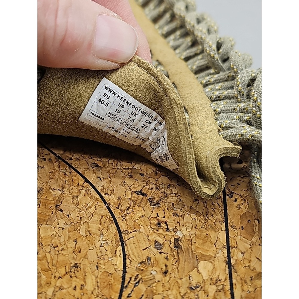 Keen Womens Uneek 1028869 Olive Bungee Cord Slip On Fisherman Sandals Size US 10 - Picture 5 of 5